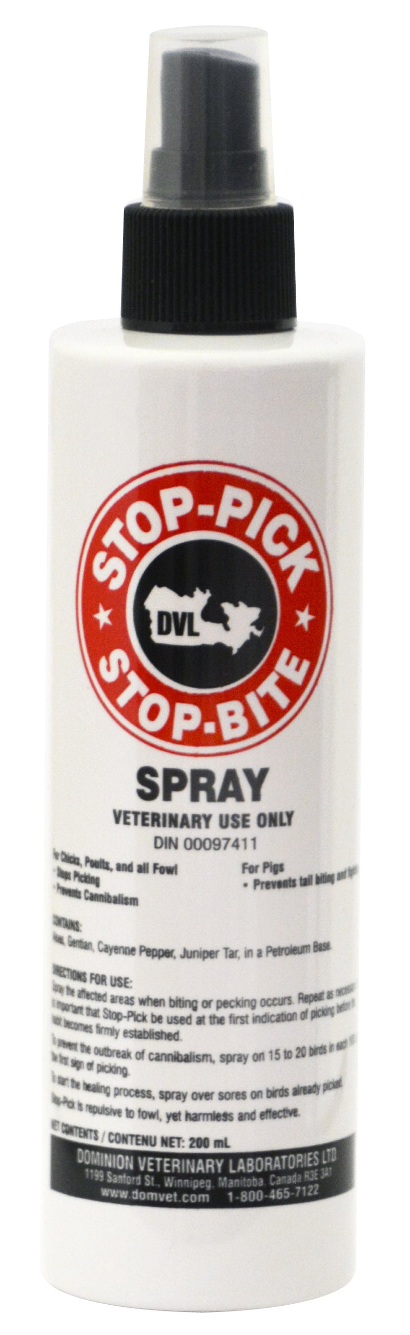 Dog biting outlet spray